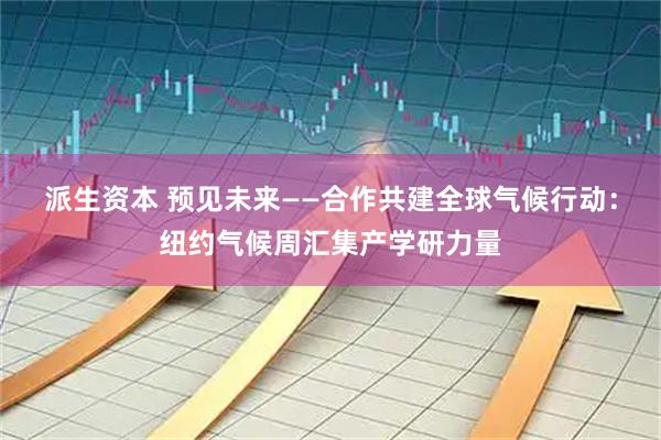 派生资本 预见未来——合作共建全球气候行动：纽约气候周汇集产学研力量